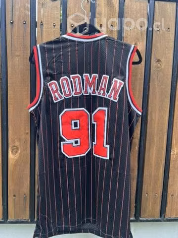 Camiseta Dennis Rodman de los Chicago Bulls NBA