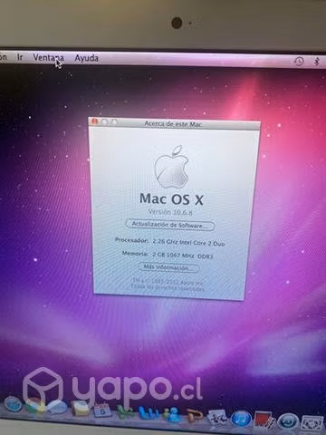 Macbook 2.26 Ghz Intel Core 2 Duo
