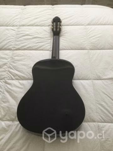 Guitarra Clásica Alaguez para diestros negra