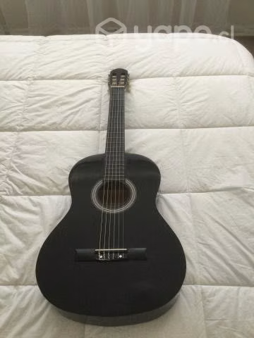 Guitarra Clásica Alaguez para diestros negra