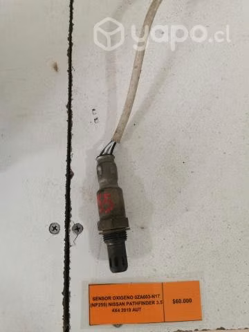 Sensor Oxigeno 0ZA603-N17 (NP255) Nissan Pathfind