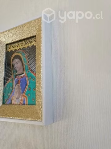Cuadro Virgen Guadalupe -Exclusivo Colgar/Sobremes - Imagen 3