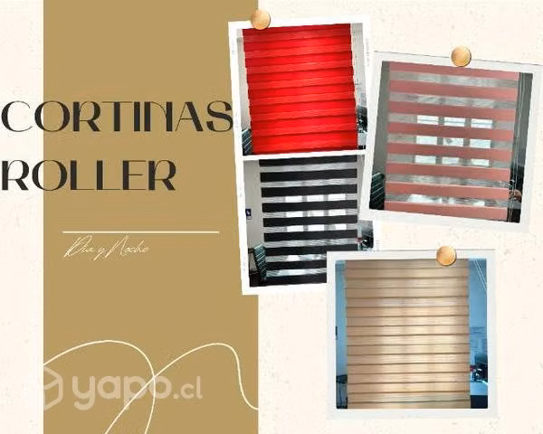 cortinas roller día y noche al mejor precio