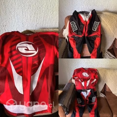 traje moto niño