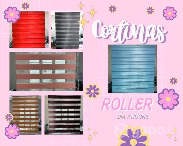 cortinas roller día y noche al mejor precio