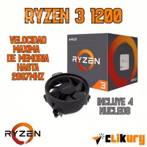 Ryzen 3 1200 3.1g(4n y 4h)