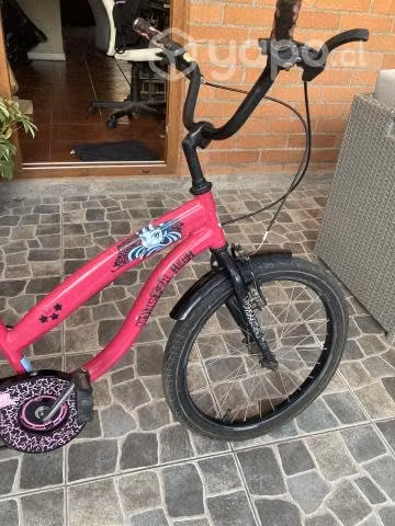 Hermosa Bicicleta Monster High Para Niña Aro 20