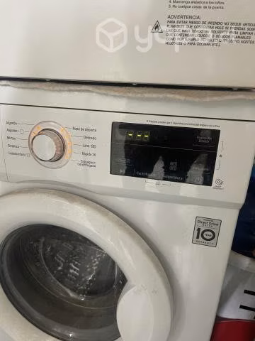 Lavadora carga frontal - marca lg - 9 kg
