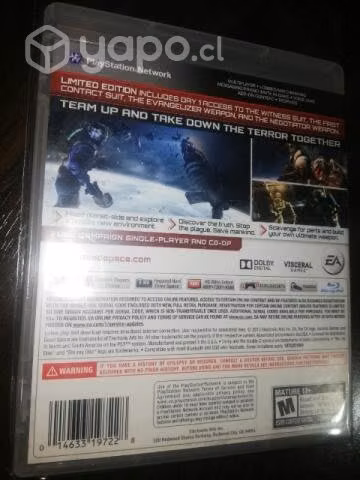 Dead space 3. limited edition. ps3. - Imagen 2