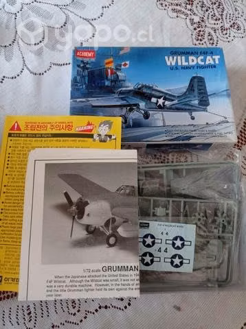 Grumman F4F-4 escala 1/72