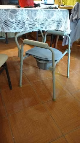 Escusado portátil para personas con discapacidad
