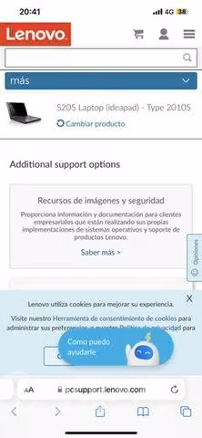 Notebook lenovo idea pad s105 - Imagen 3