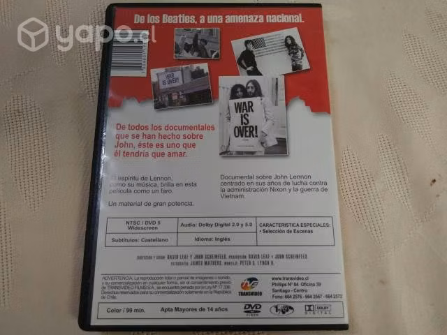 Mp21: dvd john lennon