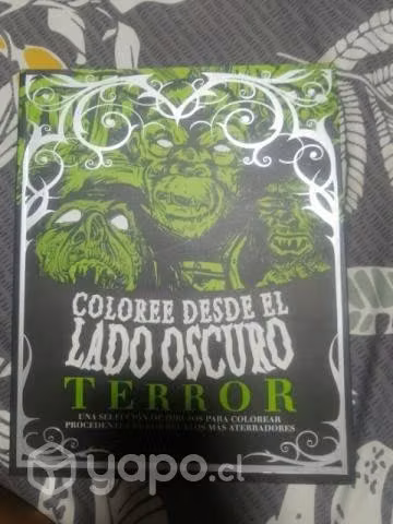 Libro de colorear de terror nuevo