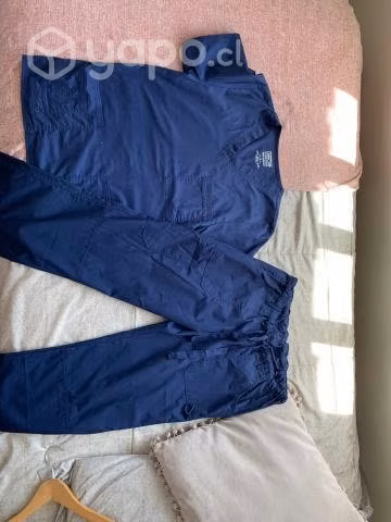 Traje clínico azul marino - Imagen 3
