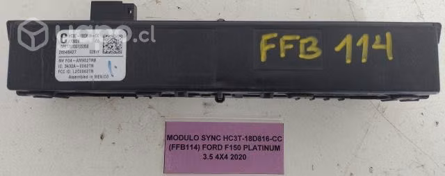 Módulo SYNC HC3T-18D816-CC (FFB114) Ford F150
