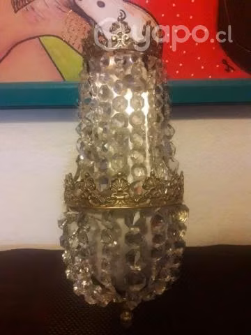 Lampara apliqué antiguo