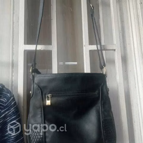 Bolso tipo morral negro