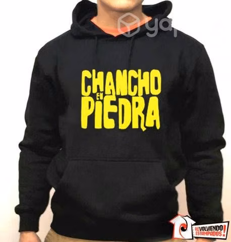 Polerones Estampados Chancho en Piedra - Imagen 2