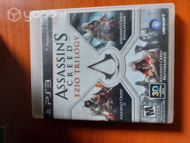 Assasins Creed Ezio trilogy (3 juegos) play 3