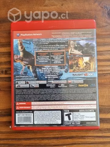Uncharted 2 Ps3 usado - Imagen 2