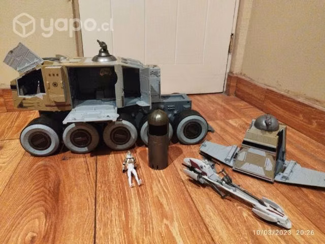 Juguete coleccionable de Star Wars en buen estado