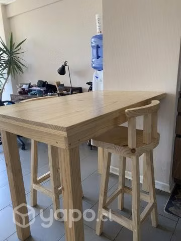 Mesa con pisos para cocina americana u otro - Imagen 3