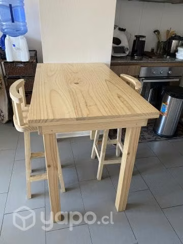 Mesa con pisos para cocina americana u otro - Imagen 2