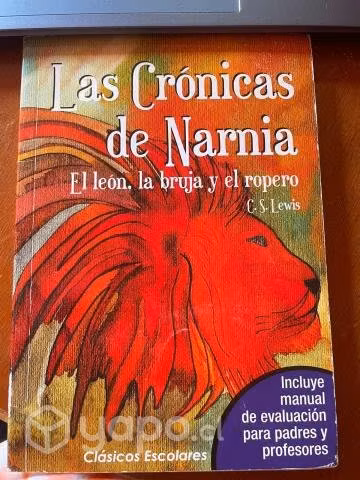 Libro "Las crónicas de Narnia"