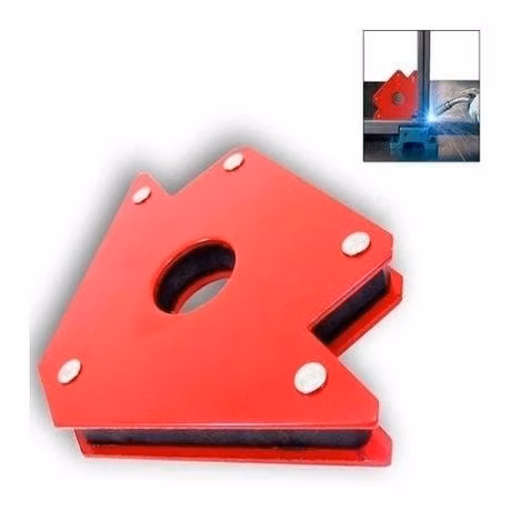 Escuadra Magnética Para Soldar 25 Lbs 90 Mm