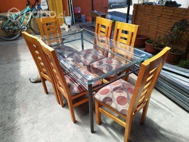 Mesa comedor 6 sillas impecable - Imagen 3