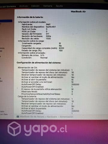 MacBook Air 13 Modelo 1466