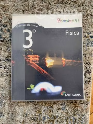 Física tercero medio, Santillana