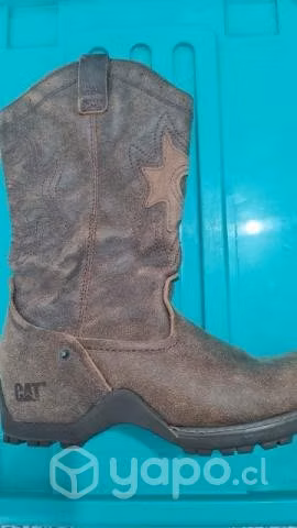 Bota mujer CAT adriana chocolate - Imagen 3