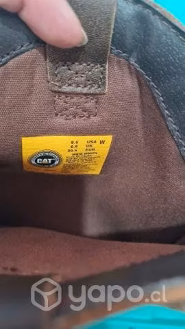 Bota mujer CAT adriana chocolate - Imagen 2