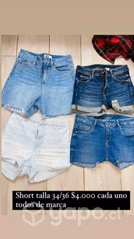 Short y jeans Zara talla 34