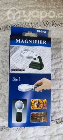 Lupa con luz led