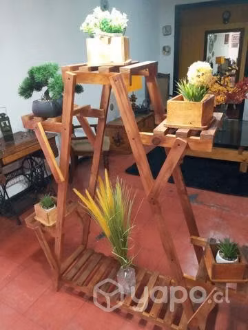 Mueble Tarima Rustico Iquique