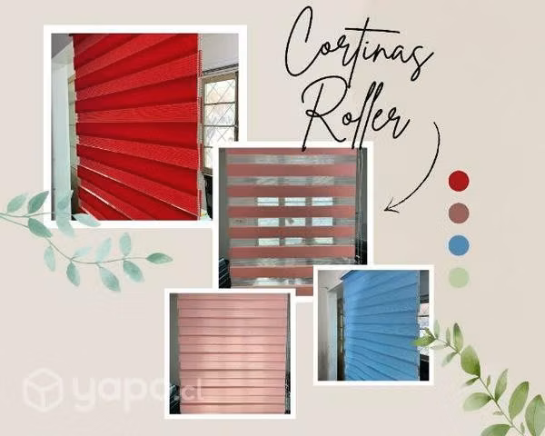 cortinas roller día y noche al mejor precio