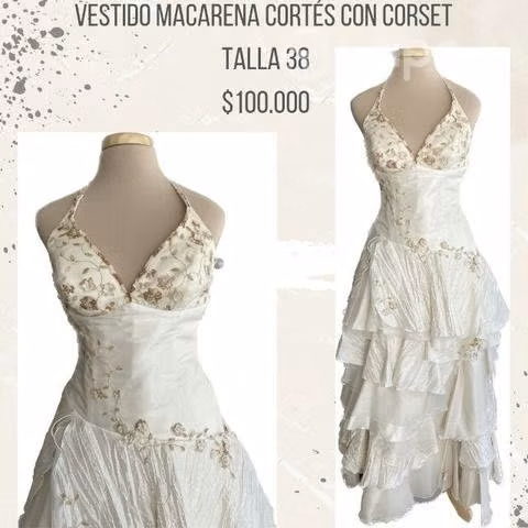 Vestido de Novia Macarena Cortés