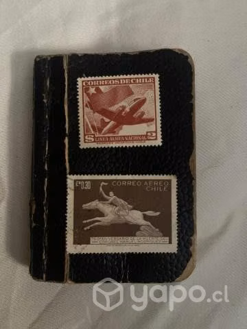 Libreta comunicaciones año 1944