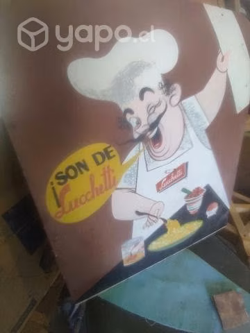 Adquiero letreros viejos Antiguos de lata - Imagen 2