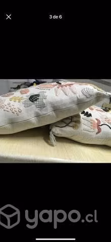 Cojines con fundas de algodón - Imagen 2