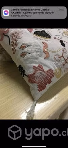 Cojines con fundas de algodón - Imagen 5