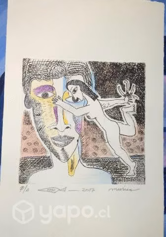 Grabado de Mario Murua