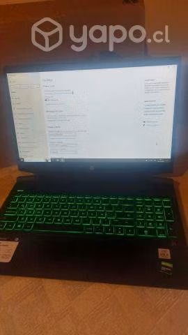 Notebook HP PAVILION Gaming 16.1 pulgadas