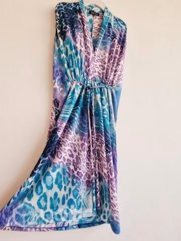 Vestido estampado- S,M elasticado - Imagen 3
