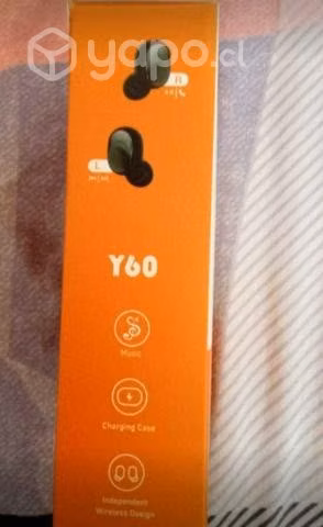 Auricular bluetooth Y60 ultra y recargable