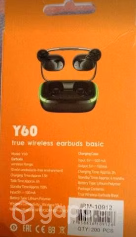 Auricular bluetooth Y60 ultra y recargable