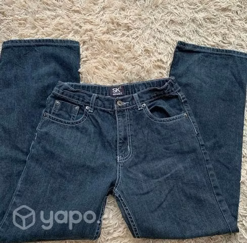Jeans rectos talla 34/36